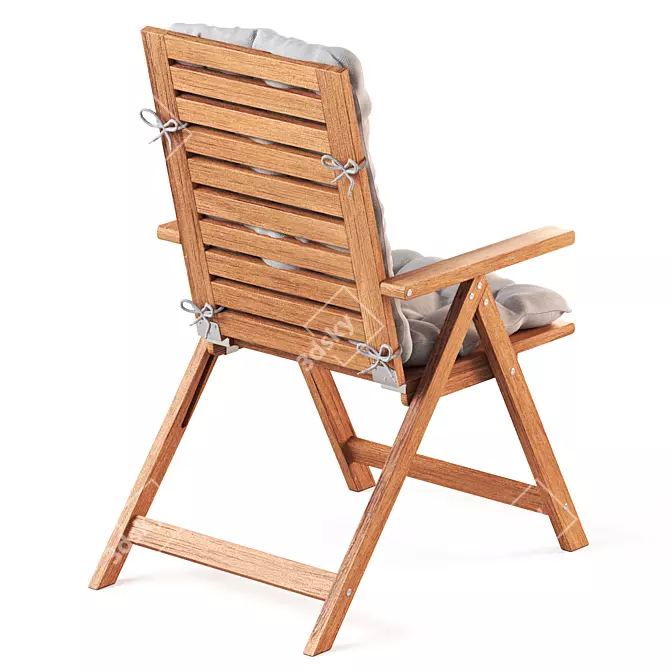 NÄMMARÖ Outdoor Reclining Chair 3D model image 2