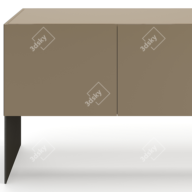 Modern Sleek Aipim Sideboard 3D model image 6