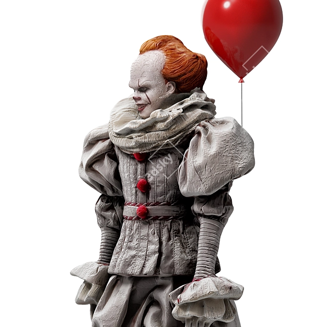 Pennywise IT Figure 33cm 3D model image 3