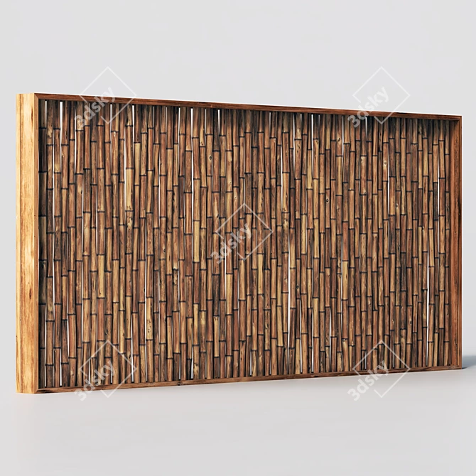 Bamboo Polygon Model with Vray 3D model image 1