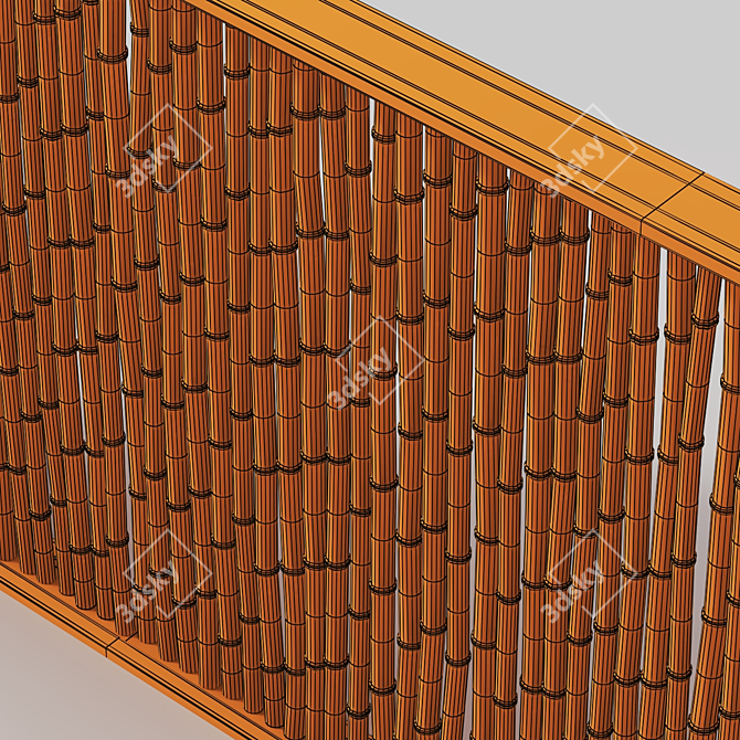 Bamboo Polygon Model with Vray 3D model image 6