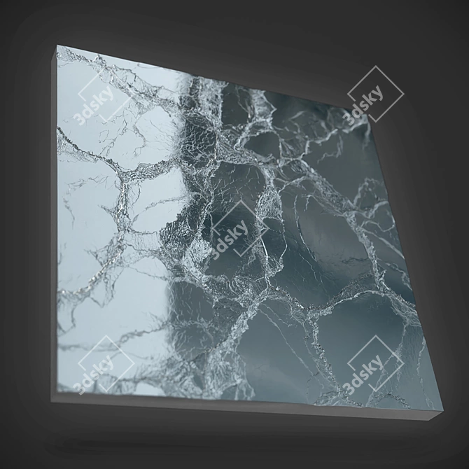 Title: Seamless PBR Glass Materials 3D model image 2