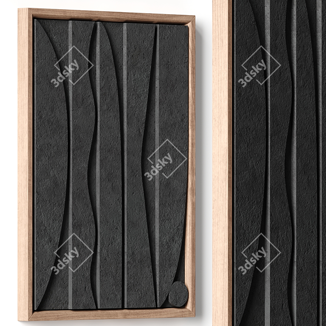 Sculptural Wall Art Masterpiece 3D model image 5