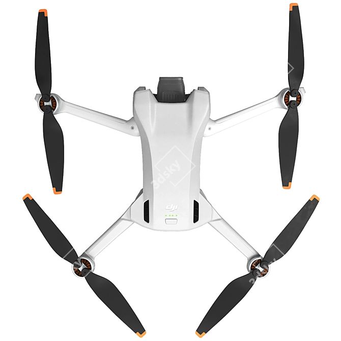 Drone DJI Mini 3 Compatible 3D model image 5