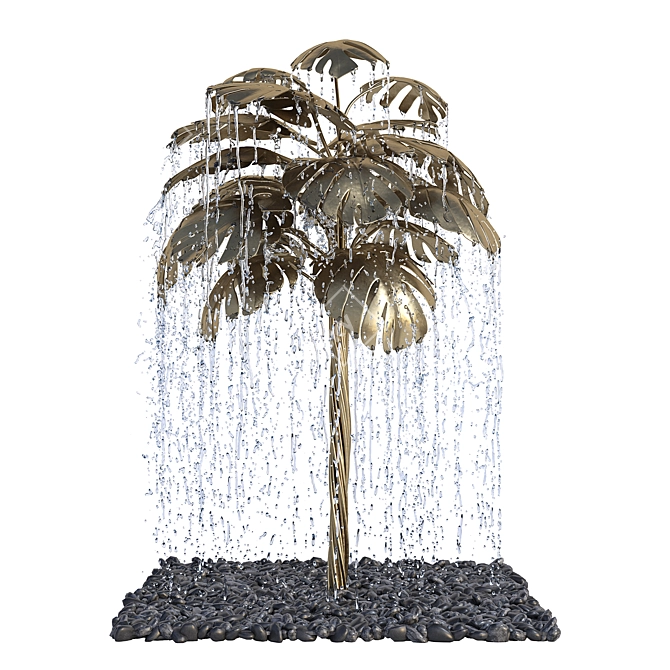 Fountain Figures Landscaping Elements 3D model image 2