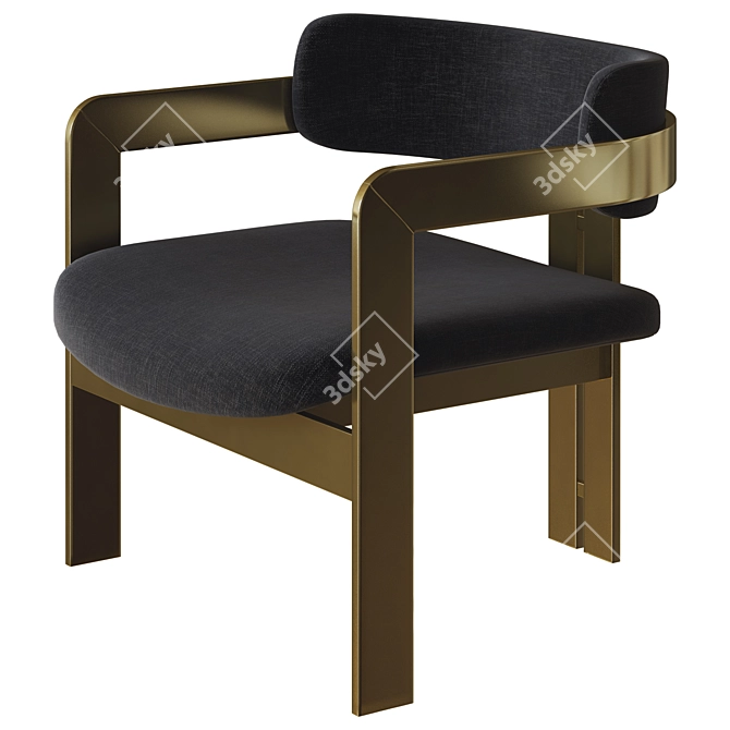 Elegant Donato Chair 3D Model 3D model image 2