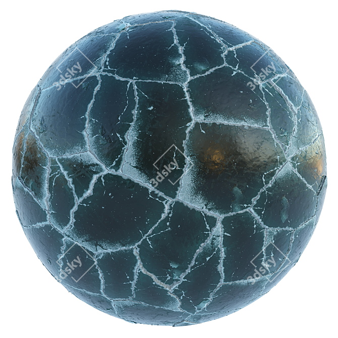 Arctic Ice Texture Pack 3D model image 2