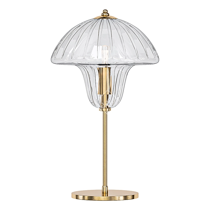 Elegant Juliette Table Lamp 3D model image 1