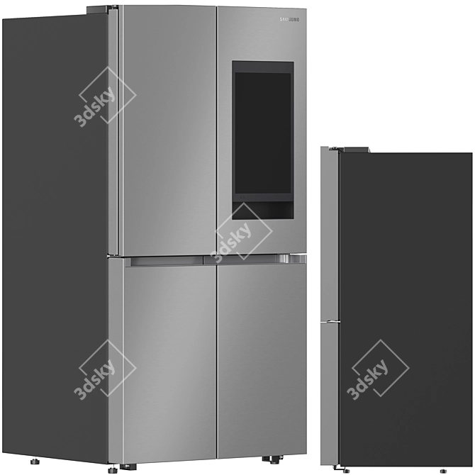 Samsung Smart Appliance Bundle 3D model image 4