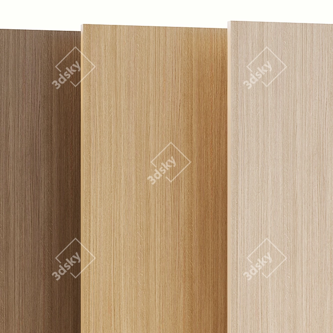 Enhanced Wood Veneer Texture - 6 Color 3D model image 5