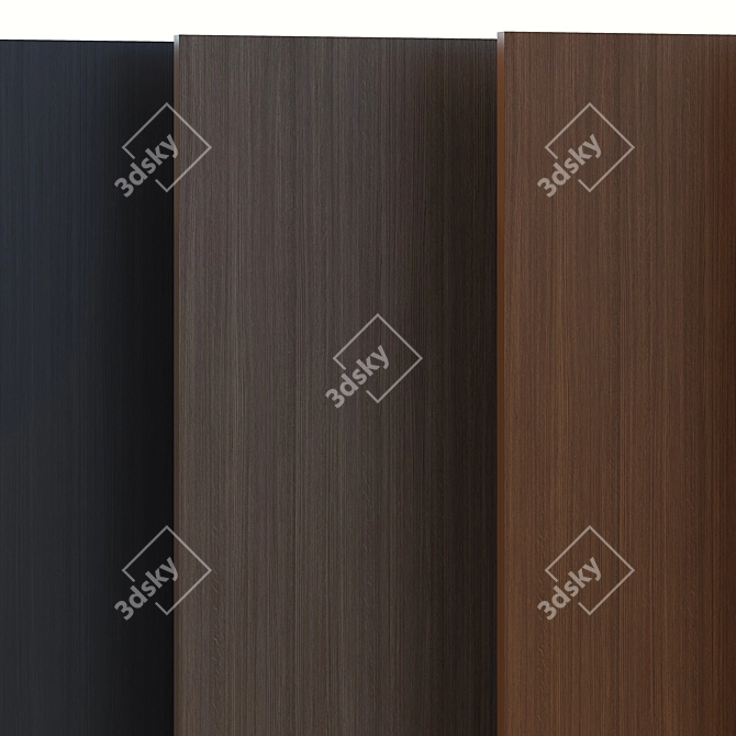 Enhanced Wood Veneer Texture - 6 Color 3D model image 11