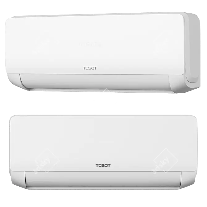 Tosot Expert AIR-Conditioner 3D Model 3D model image 1