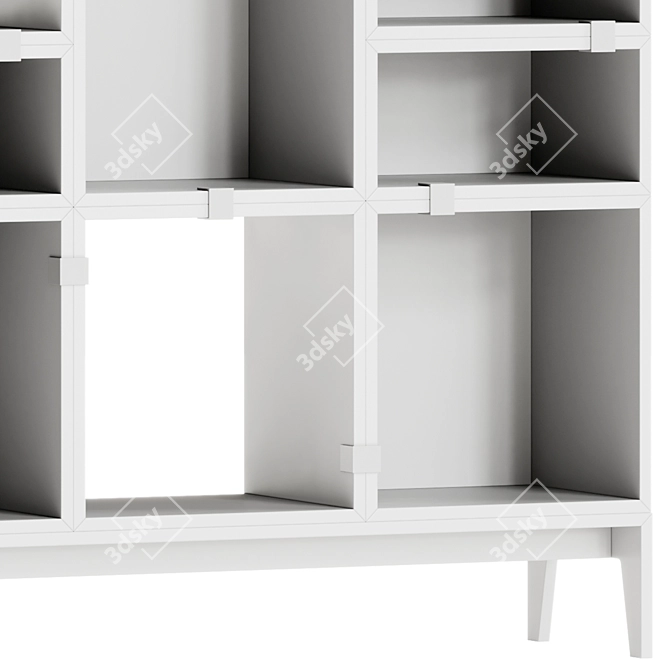 Modular Storage System, 4 Configurations 3D model image 5