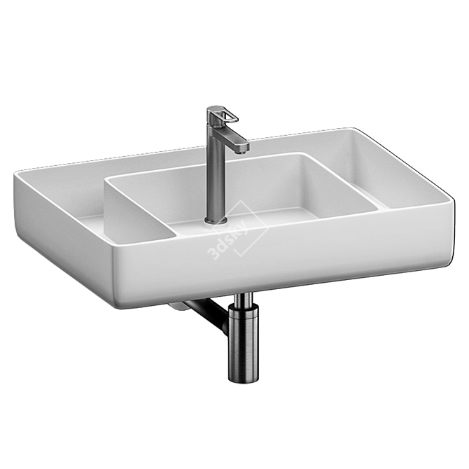 Starck Box Washbasin Collection 3D model image 4