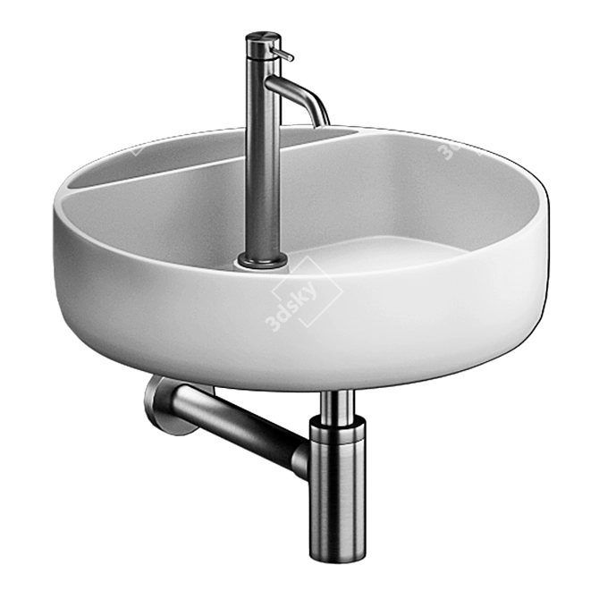 Starck Box Washbasin Collection 3D model image 5