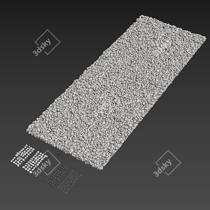 Textured Polygon Model with UVW Unwrap 3D model image 5