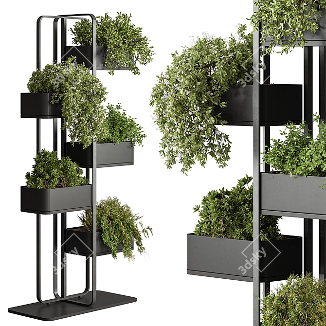 530 Indoor Plant Stand 3D model image 1