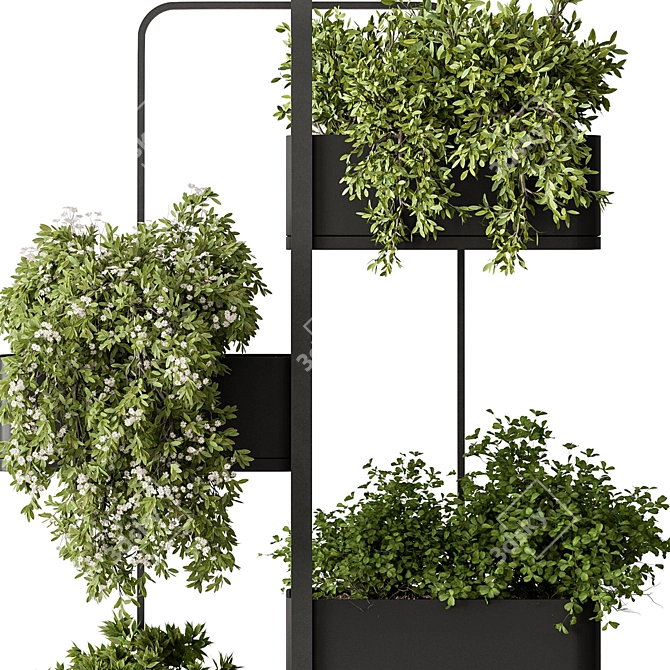 530 Indoor Plant Stand 3D model image 5