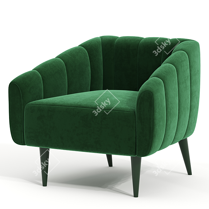 Contemporary Munna HOUSTON Furniture Model 3D model image 2