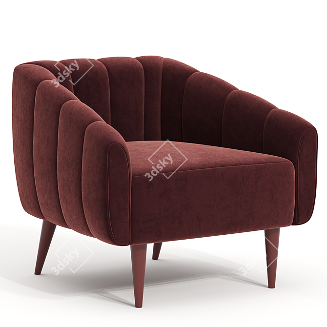 Contemporary Munna HOUSTON Furniture Model 3D model image 4