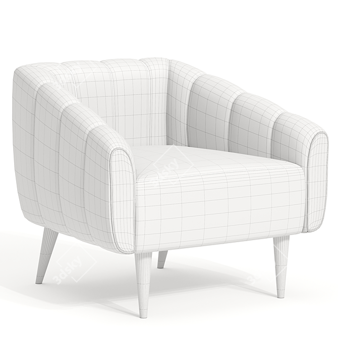 Contemporary Munna HOUSTON Furniture Model 3D model image 5