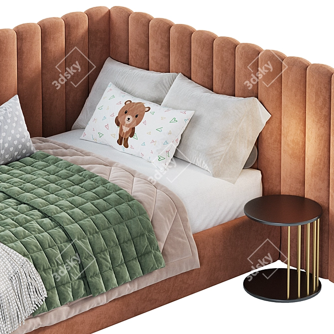 Kids Bed Natan Lavsit Furniture 3D model image 3