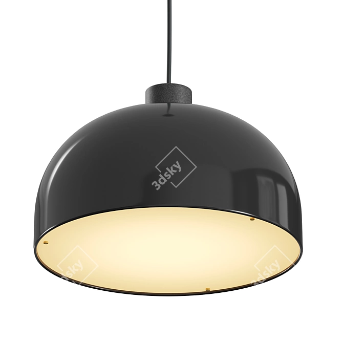 Grant Pendant, Adjustable Lighting Options 3D model image 2