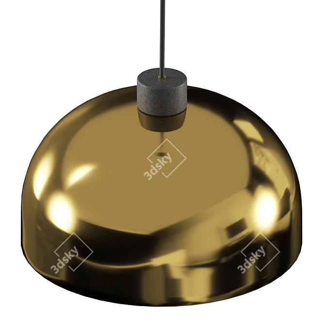 Grant Pendant, Adjustable Lighting Options 3D model image 5