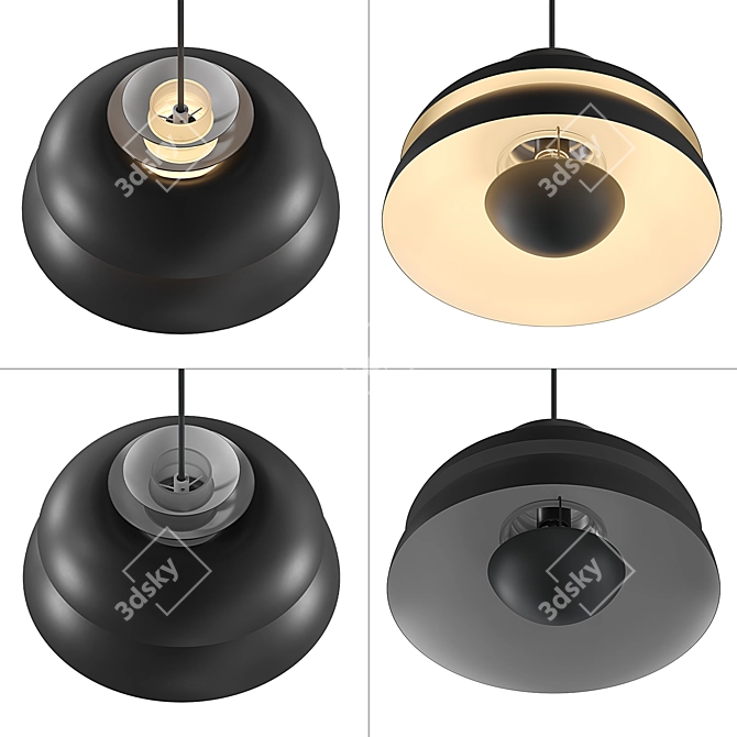 Adjustable Concert Light Fixture 3D model image 2