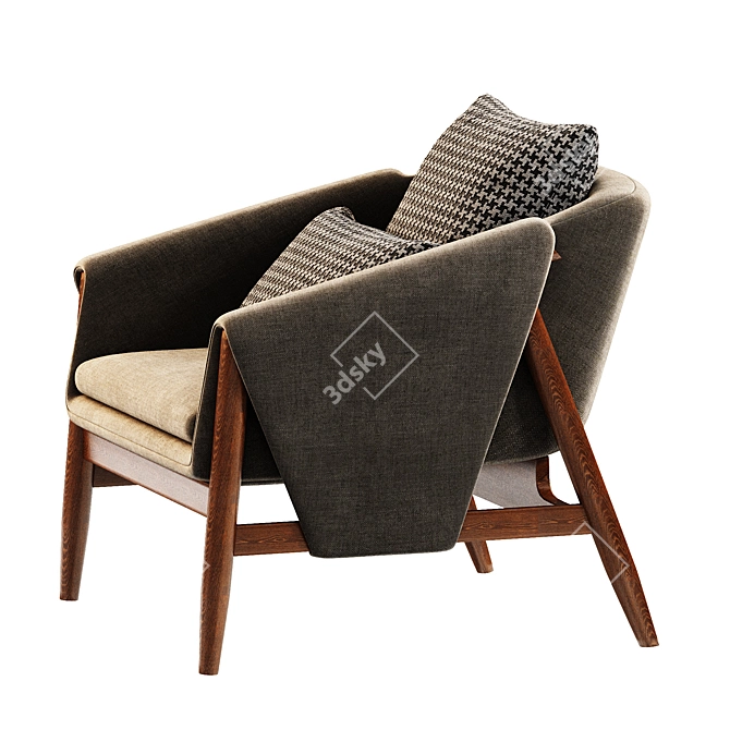 Contemporary GROSS Armchair Design 3D model image 5