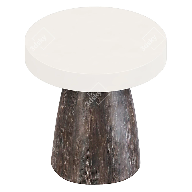 Bernhardt Loft Arlo Side Table 3D model image 1