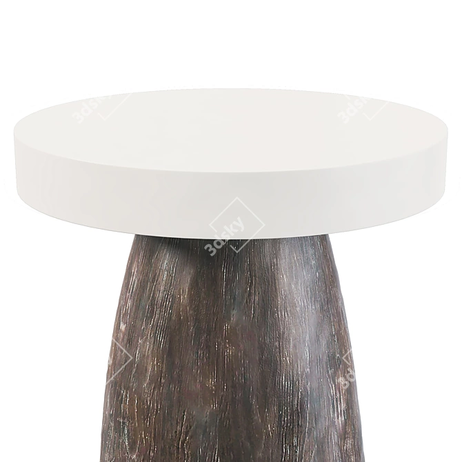 Bernhardt Loft Arlo Side Table 3D model image 4