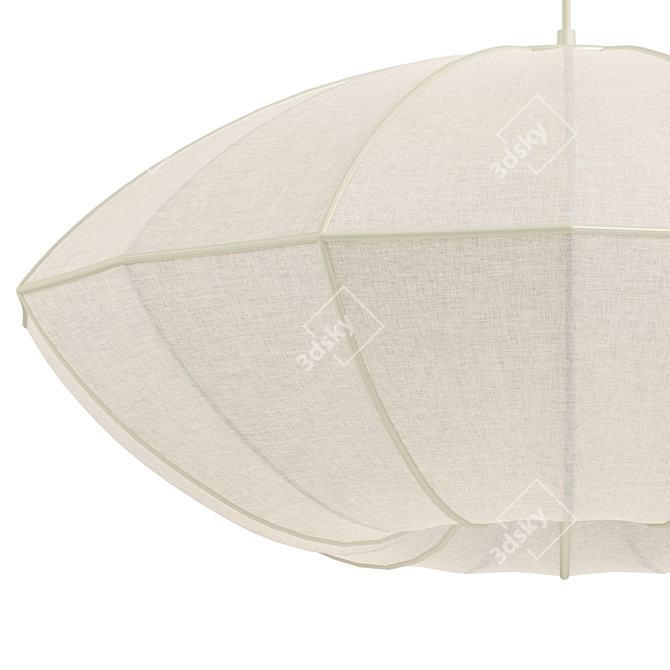 Luxury Fabric Indochina Trio 3D model image 3