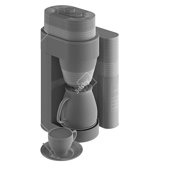 Melitta AromaFresh X Upgrade 3D model image 4