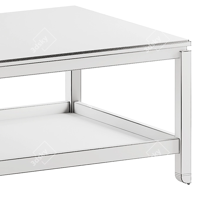 Havsta Coffee Table: Clean Scandinavian Style 3D model image 7