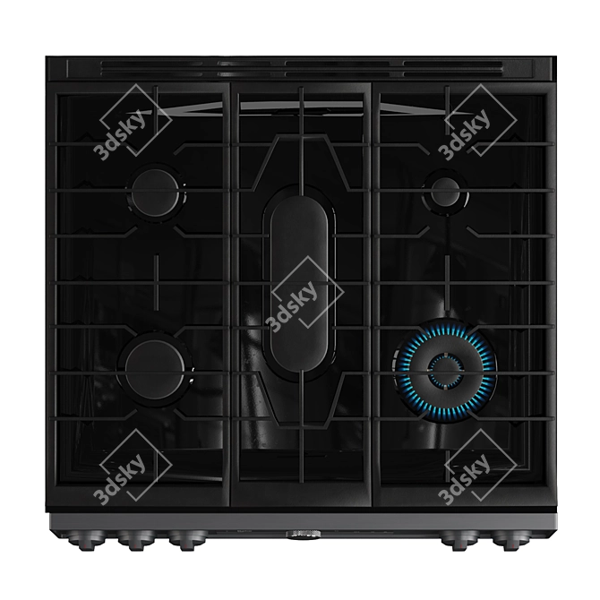 Samsung Kitchen Set in 3 Colors 3D model image 4