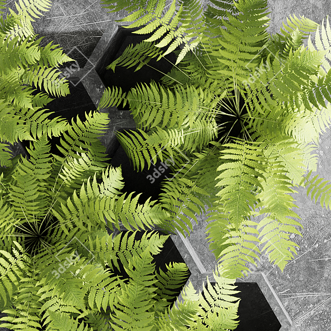 Versatile Indoor Plant Set 12 3D model image 3