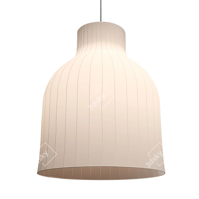 Contemporary Wire Mesh Pendant Light 3D model image 1