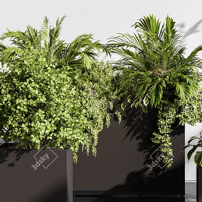 535 Indoor Plant Box 3D model image 4