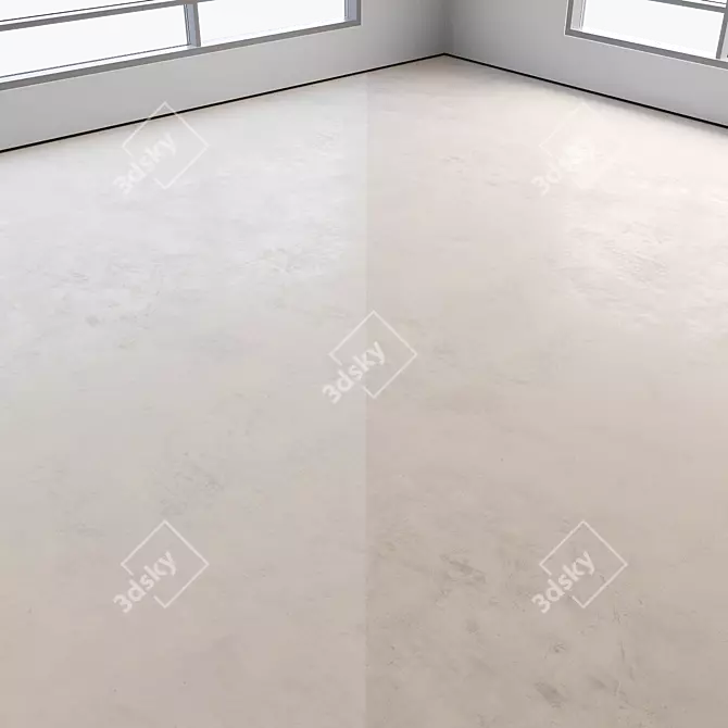 Multicolored Seamless Polished Concrete Floor 3D model image 4