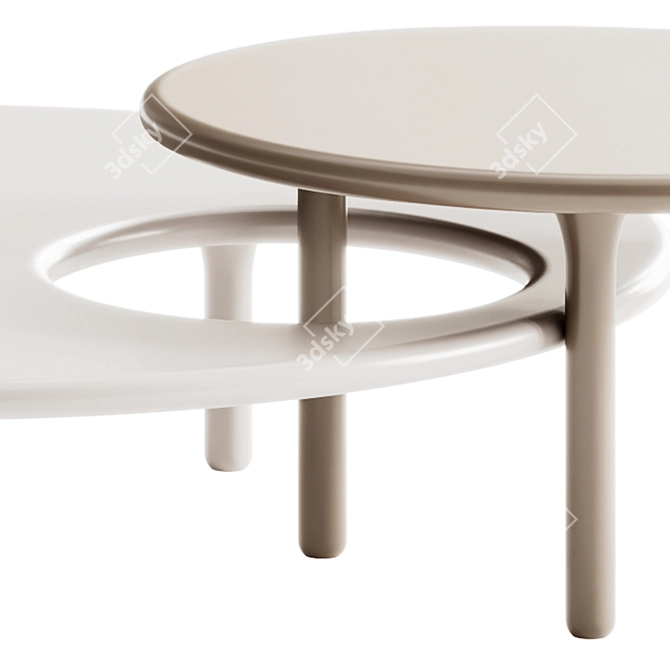 De Padova Honore Coffee Table 3D model image 2