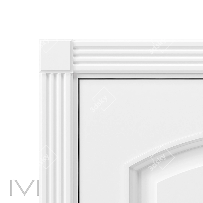 VIVOMOBILI London Doors: Versatile Styling 3D model image 2