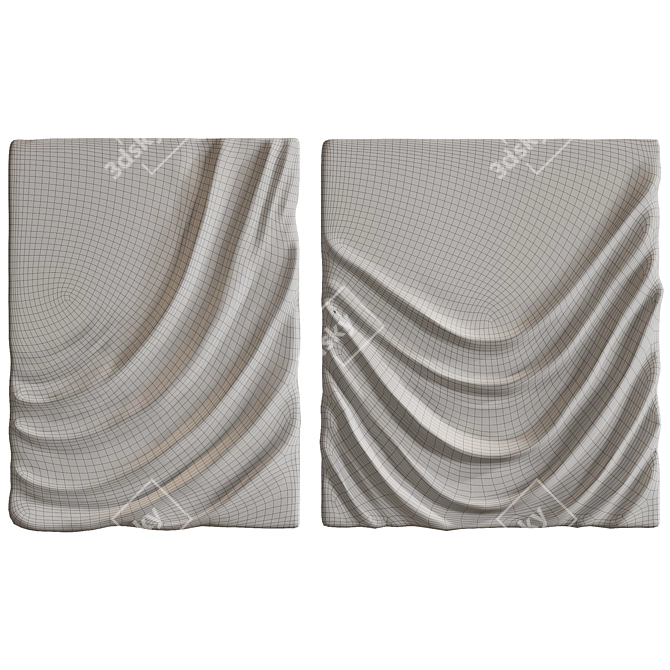  4K Textured Panel Pictures 3D model image 3