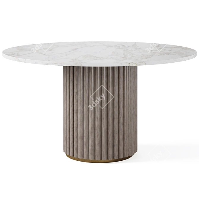 Modern Dining Tables Set Cazarina 3D model image 2