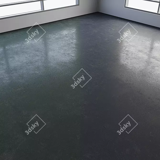 Polished Concrete Flooring in Various Colors 3D model image 6