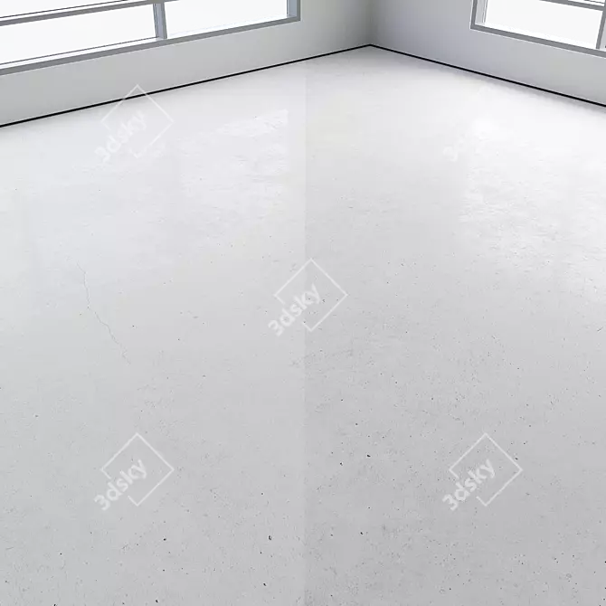 Colorful Seamless Polished Concrete Floor 3D model image 2