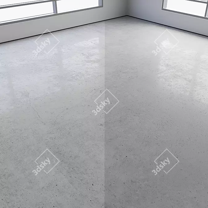 Colorful Seamless Polished Concrete Floor 3D model image 4