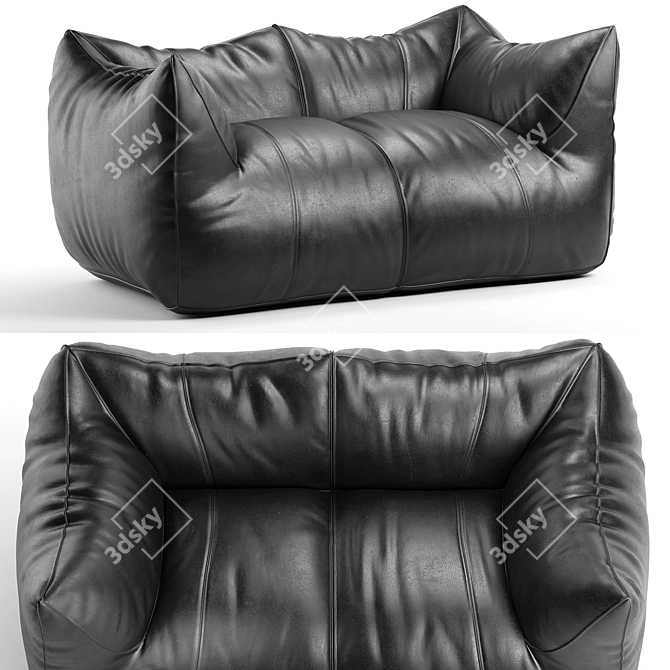 Modern Italian LE BAMBOLE Sofa 3D model image 1