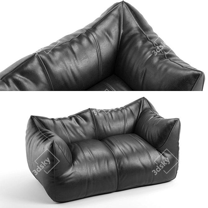 Modern Italian LE BAMBOLE Sofa 3D model image 4