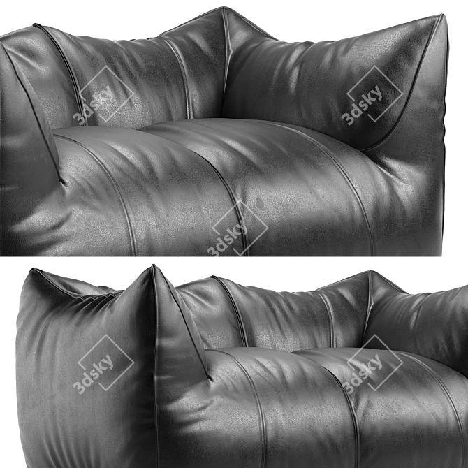 Modern Italian LE BAMBOLE Sofa 3D model image 6